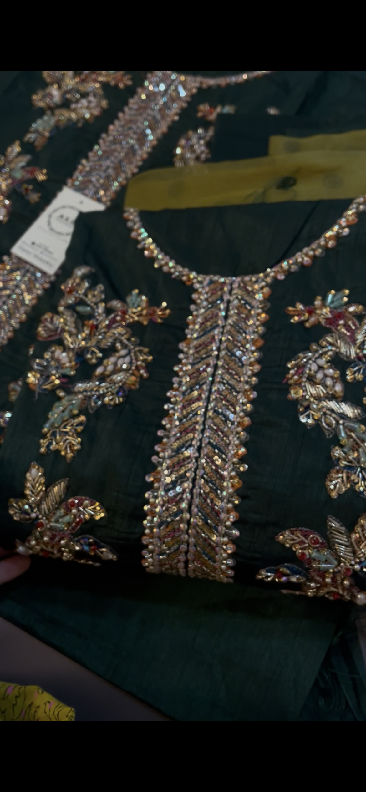 Hussain Rehar Bottle Green (R)