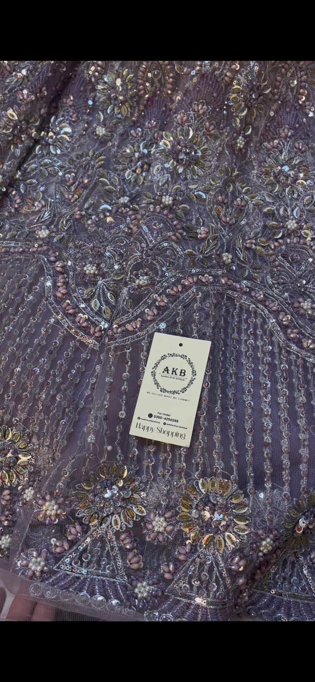 Emaan Adeel Lailic Maxi Without back