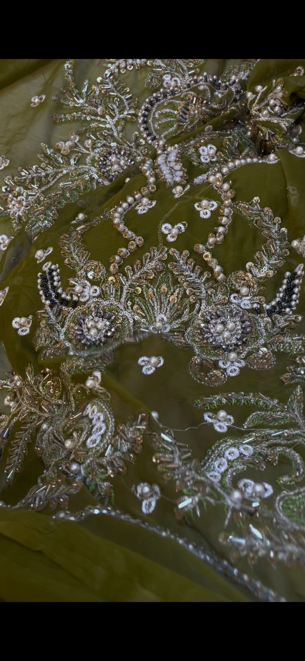 Akbar Aslam Chiffon (mehndi colur)