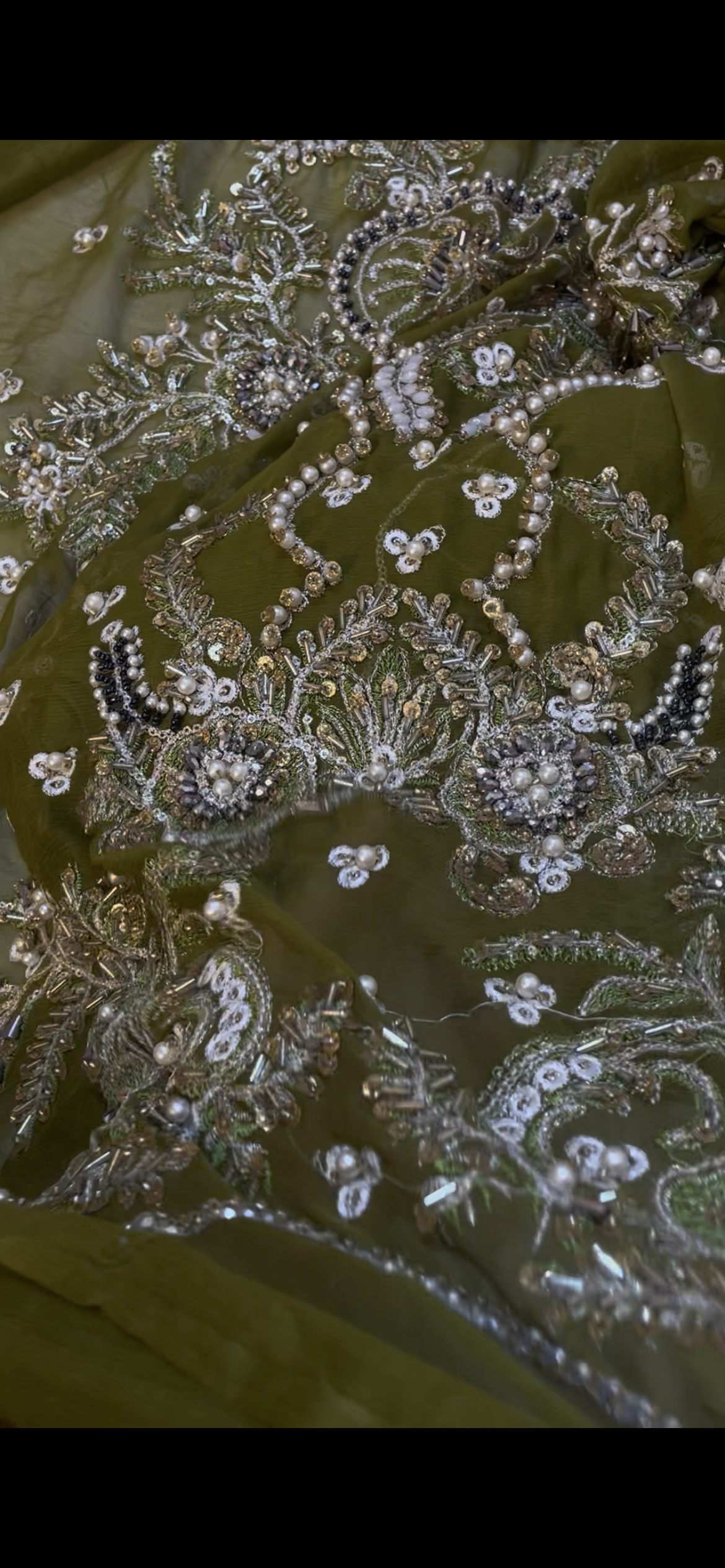 Akbar Aslam Chiffon (mehndi colur)