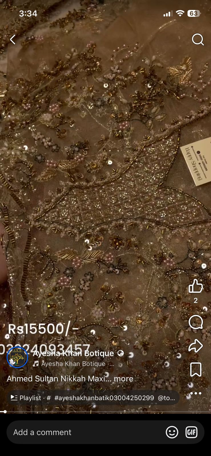 Ahmed Sultan Nikkah Maxi