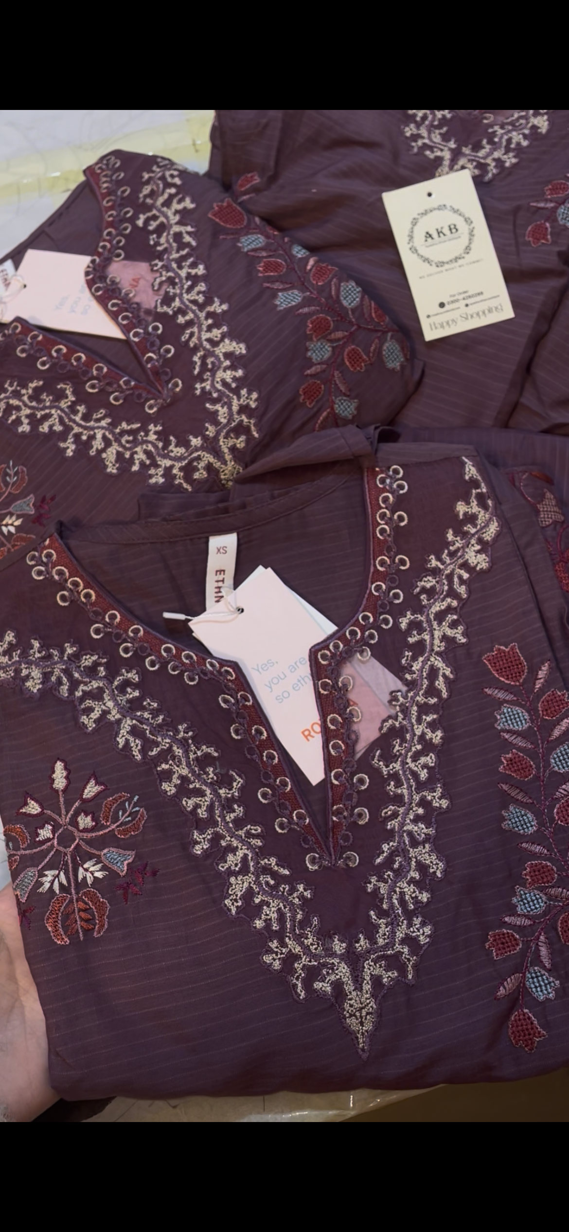 Ethnic falsa color 2pcs luxury xs 17.5 chest