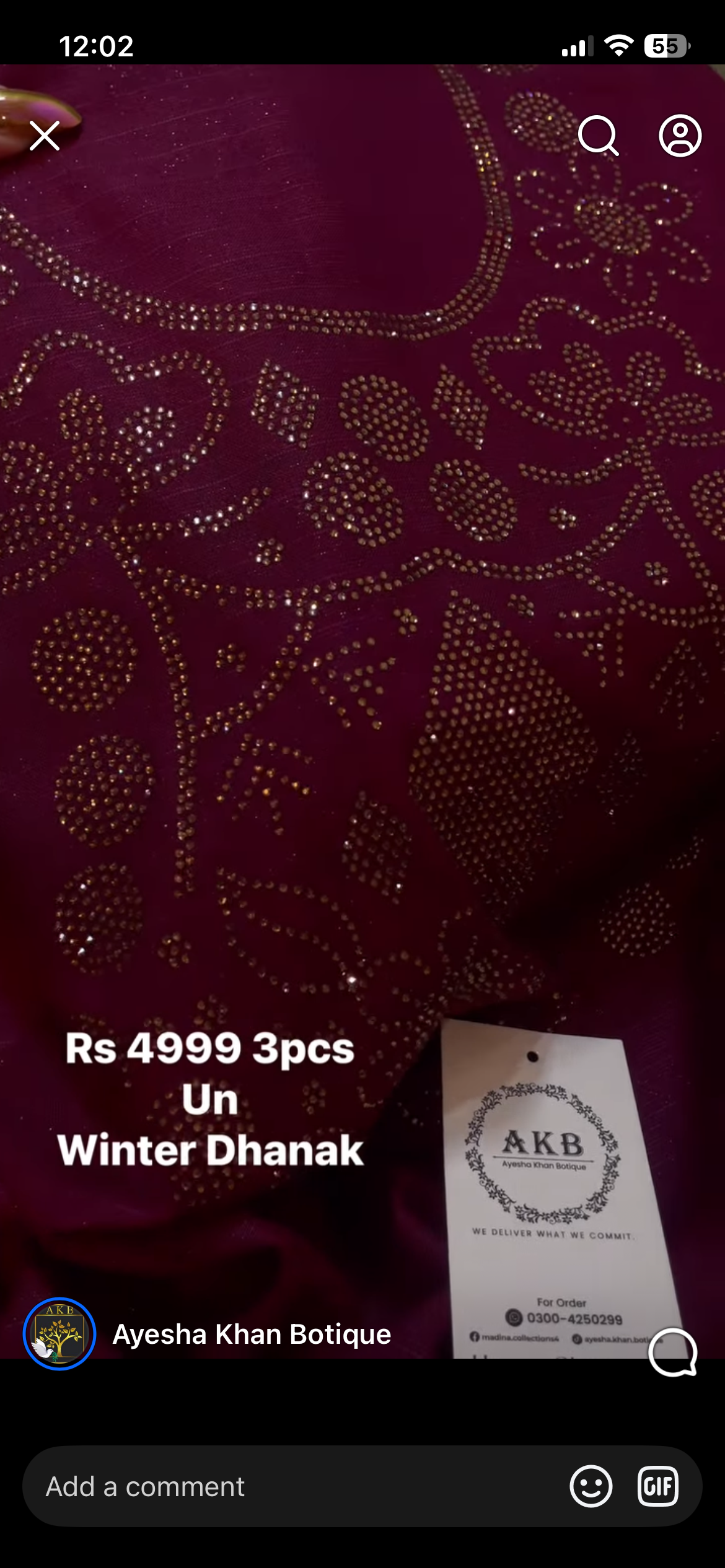 Dubai Viral Jora Maroon