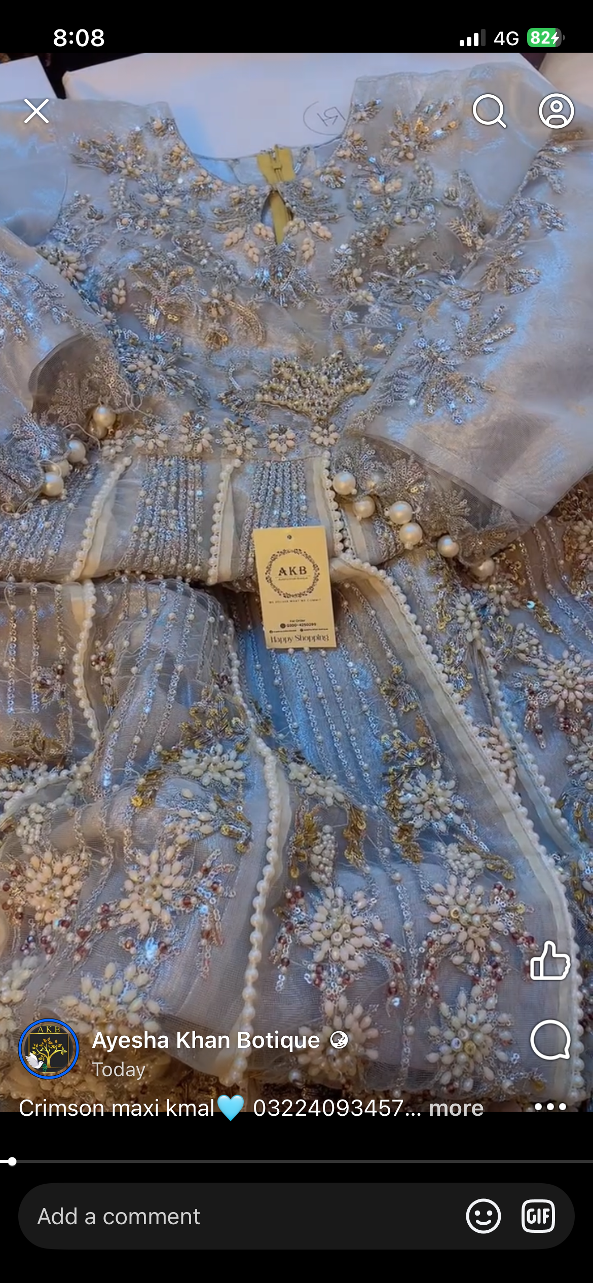 Crimson ready to wear 20 chest M size maxi with dupata