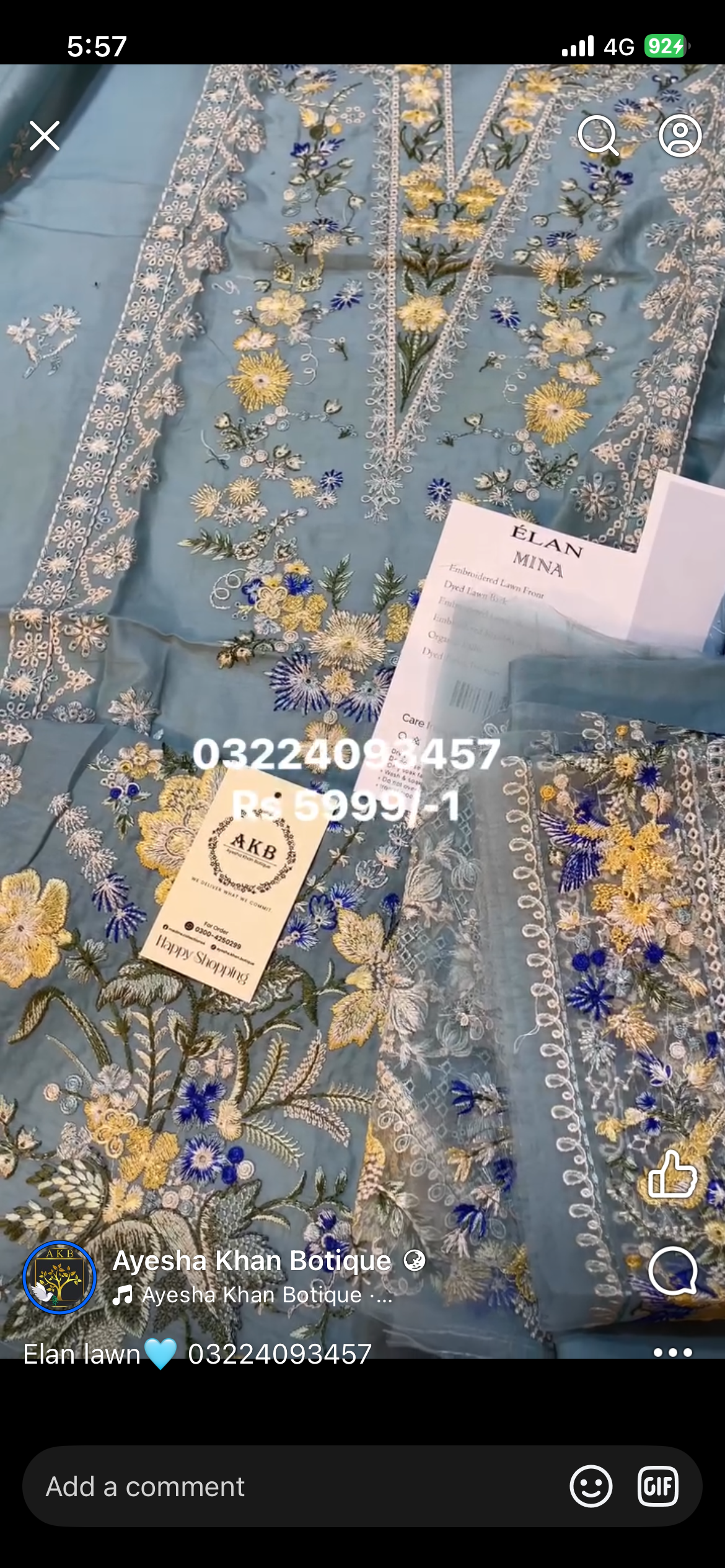 Elan luxury lawn sky