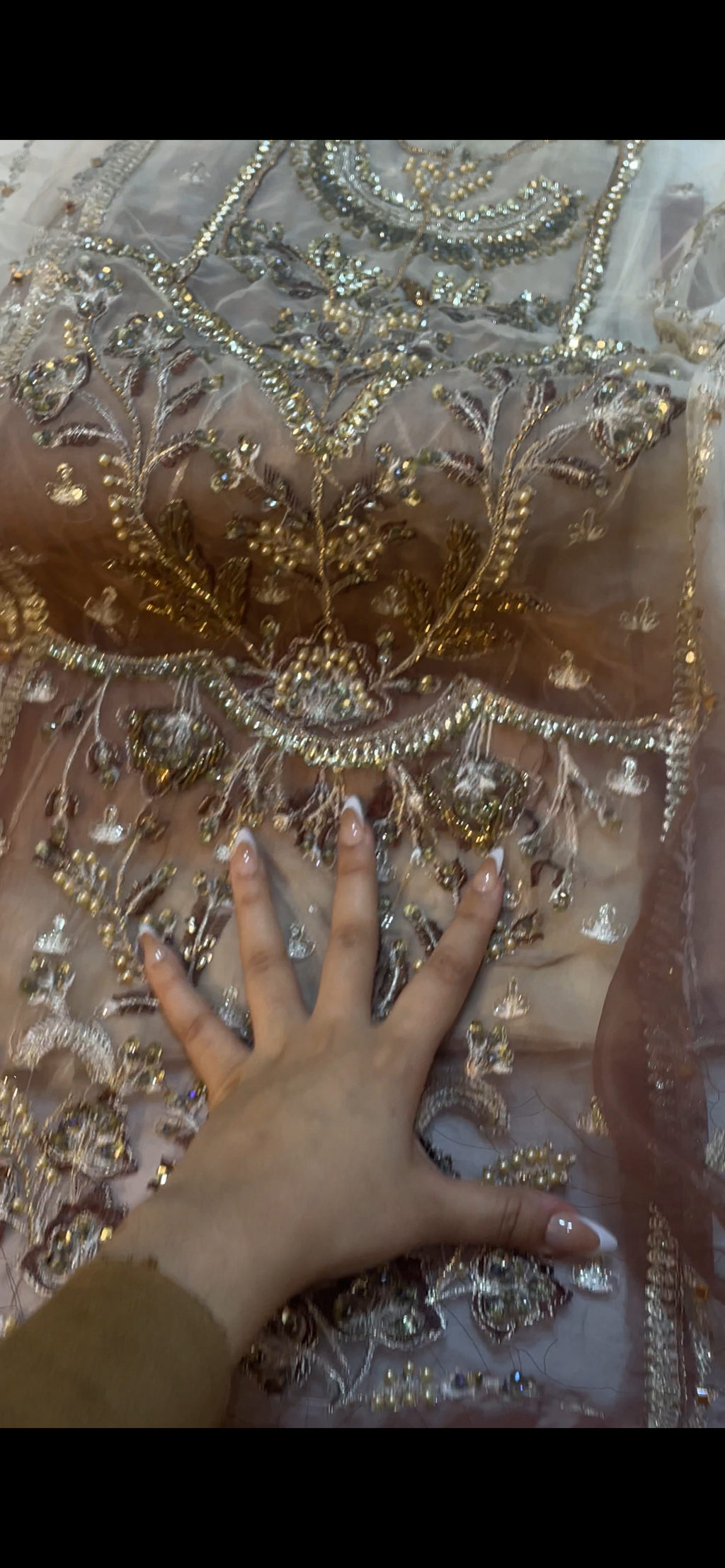 Hira Ahmad Organza Double Tone