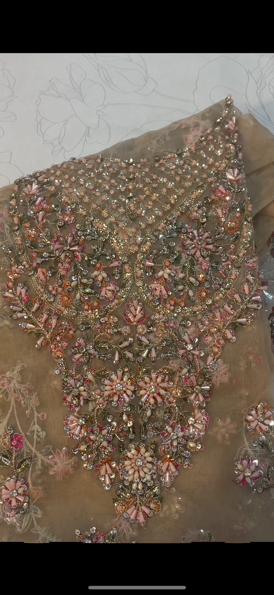 Hussain Rehar with Printed Bottom