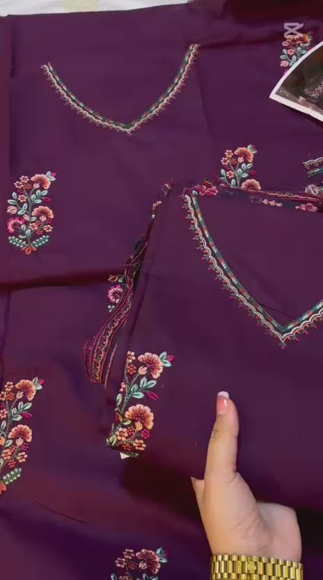 Marina with blended wool shawl