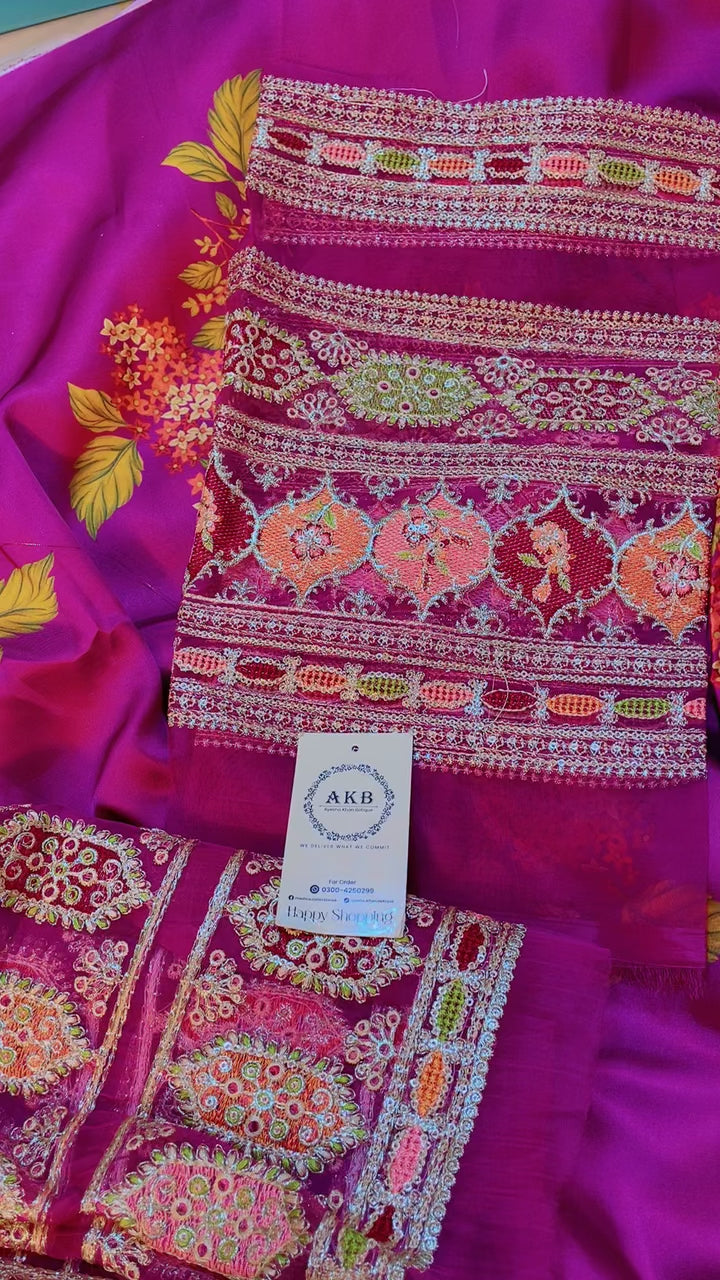 Sabiya sachi silk 3pcs