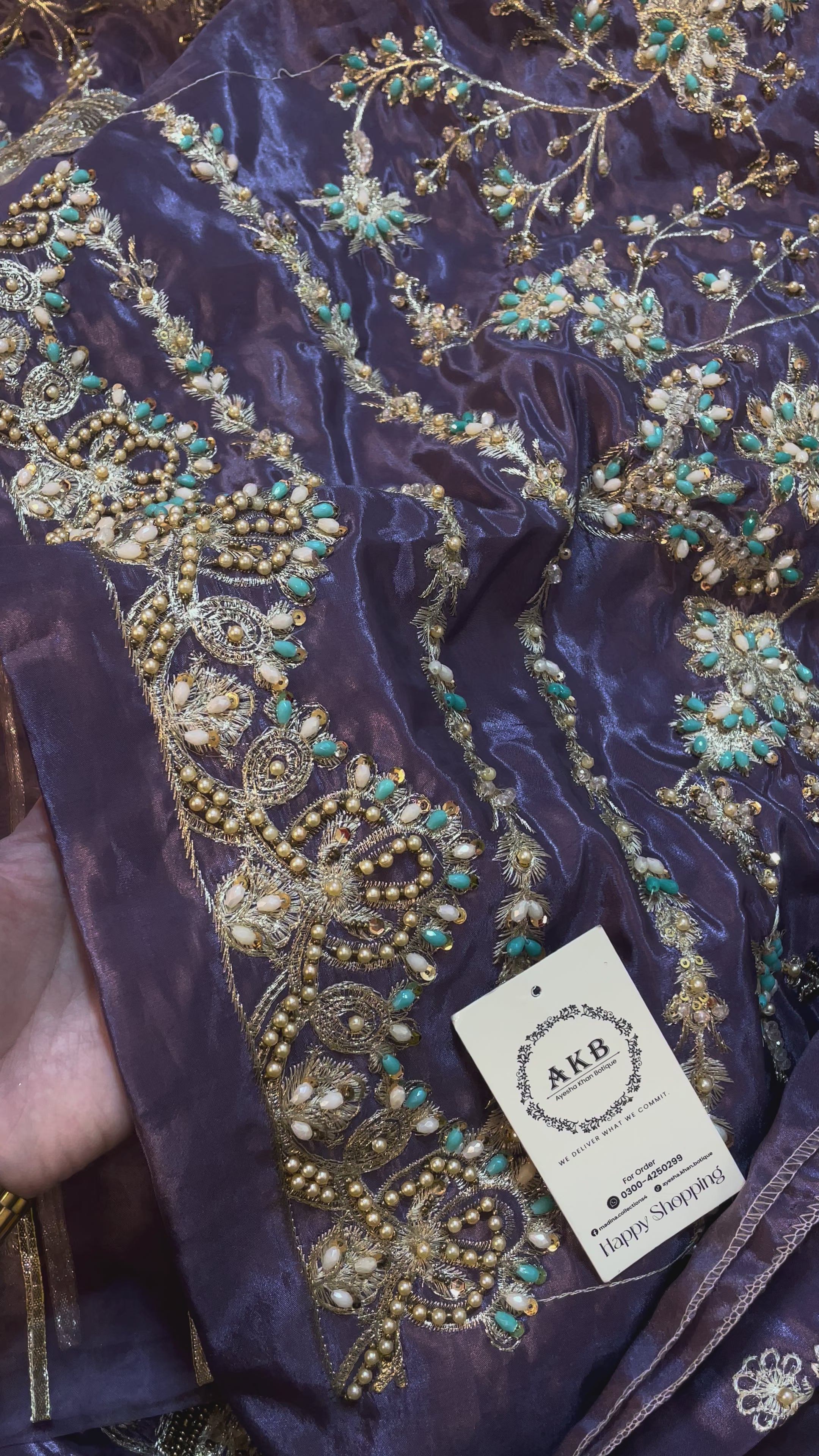 Farah Talib Aziz lavender 💜