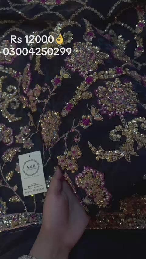 Shazia kyanai shisha silk