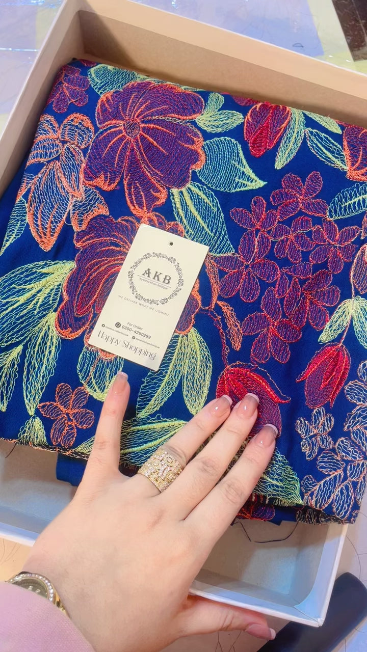 Bareeze Embroidered Shawl 3pcs