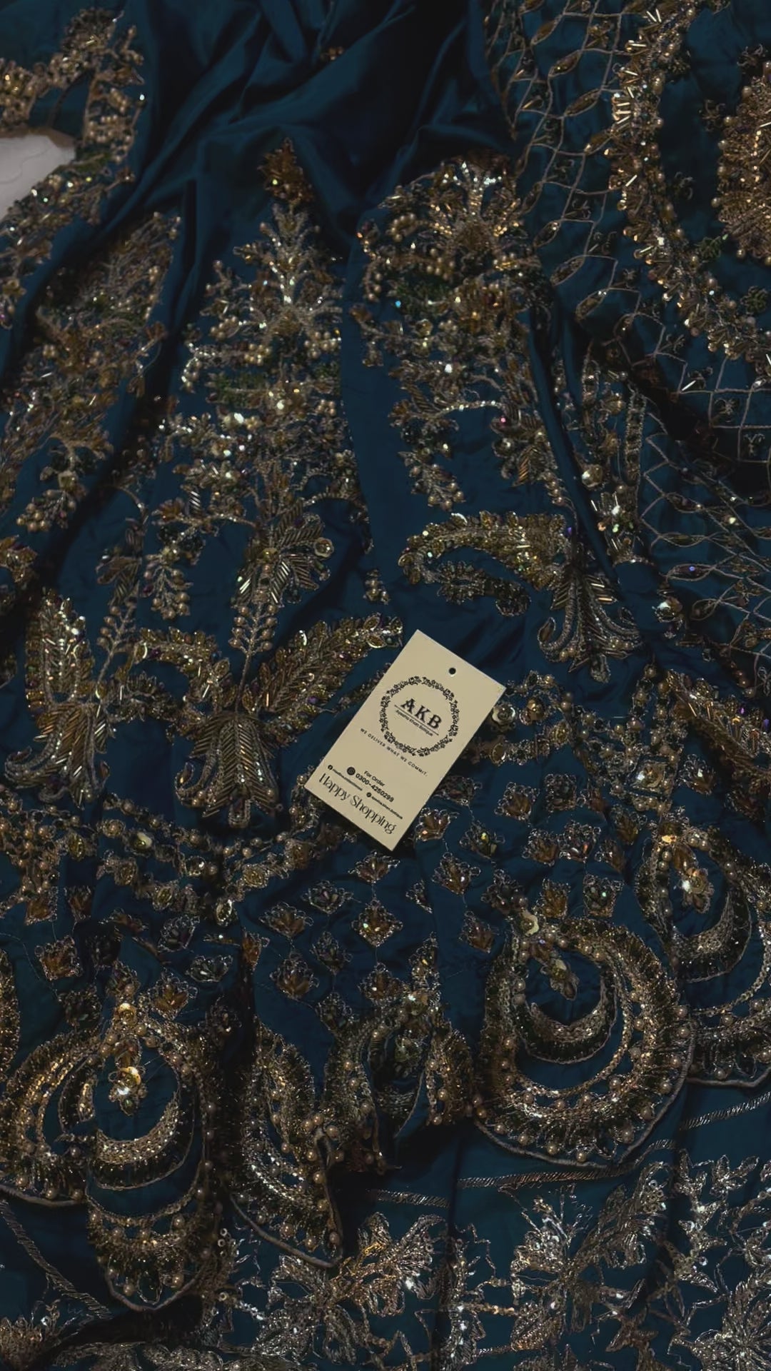 MNR royal blue silk maxi