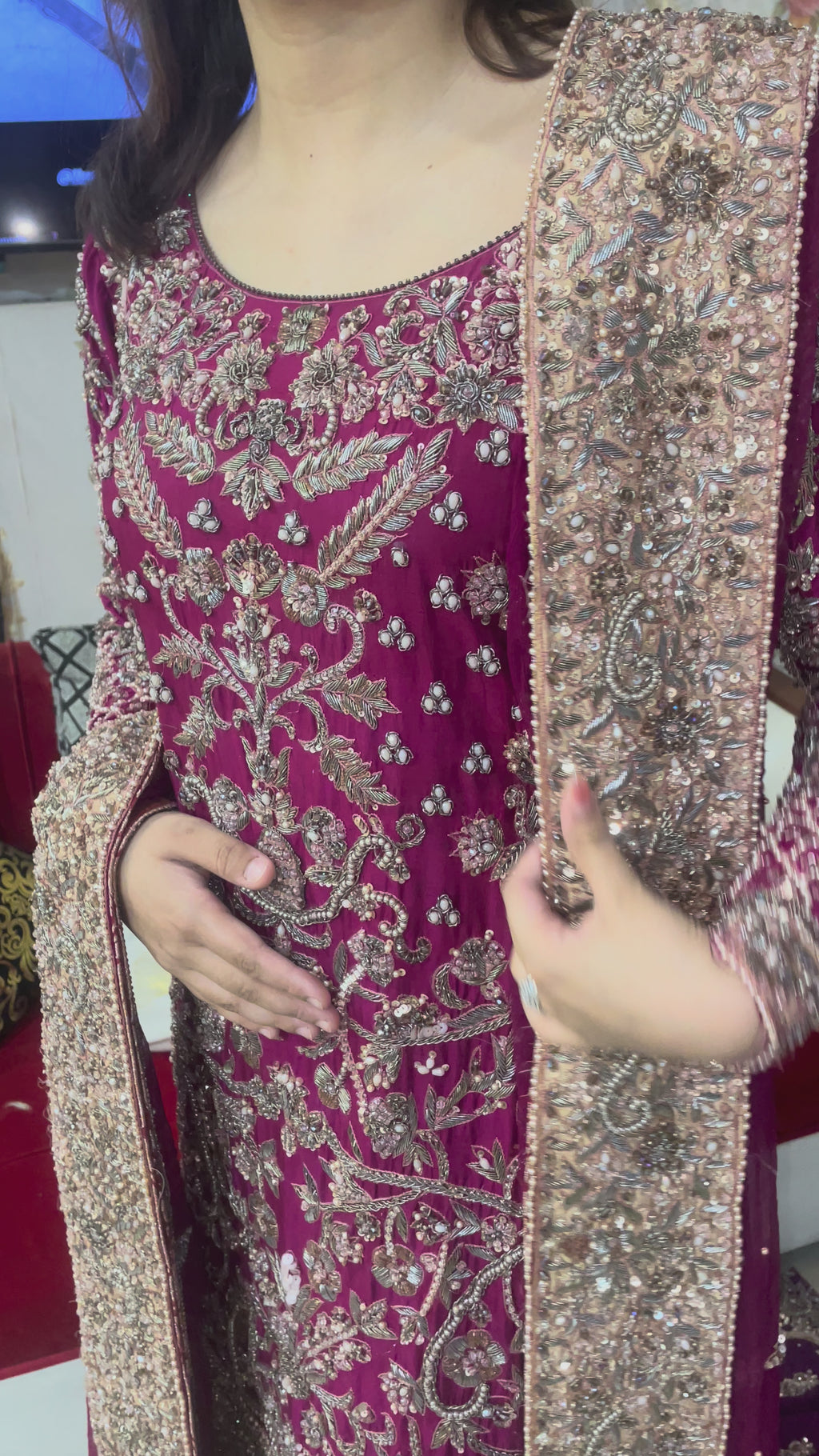 Dr Haroon Bridal Lehnga small
