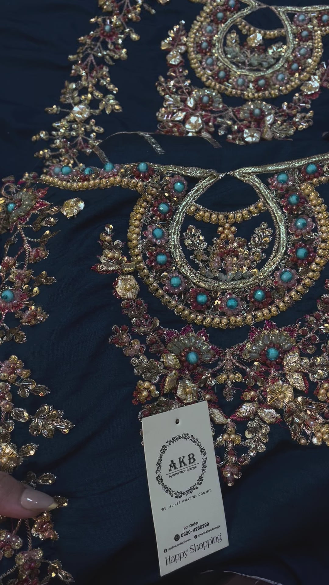 Sara rohail asghar royal blue